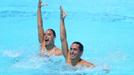 Dennis Suárez y Mireia Hernández