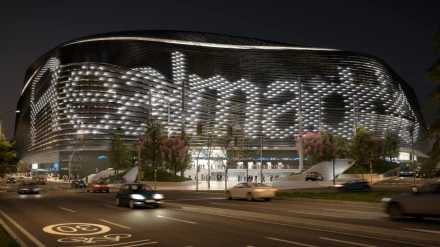 Así será la iluminación exterior del Bernabéu