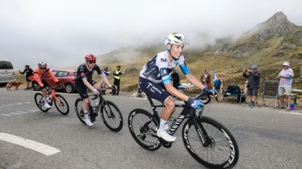 Enric Mas, durante el Tour de Francia
