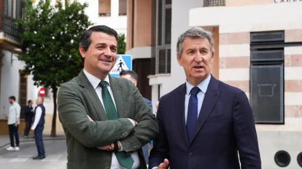 José María Bellido y Alberto Núñez Feijóo