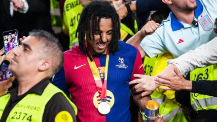 Koundé, jugador del Barcelona