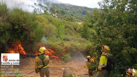Incendio Cuevas del Valle