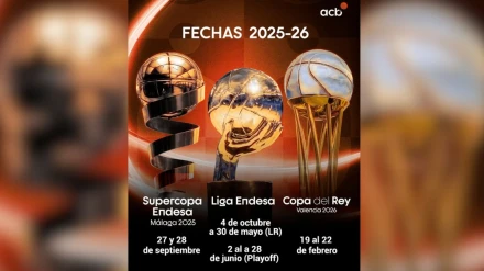 La Liga ACB comenzará el 4 de octubre