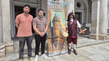 Presentación de la Feria Medieval en Ferrol