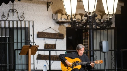 José Manuel Cano en la Peña de la Platería