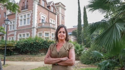 La consejera de Sostenibilidad y Medio Ambiente de la Junta de Andalucía, Catalina García, durante la entrevista concedida a Europa Press