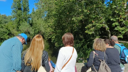 Actividad lúdica con familias de acogida