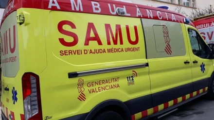 Los accidentados fueron trasladados de urgencia al Hospital Doctor Balmis de Alicante.