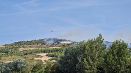 Incendio en Navarra