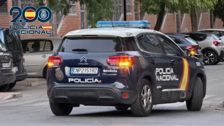 Coche Patrulla de la Policía Nacional en Granada