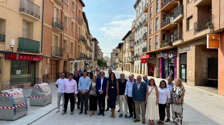 Inauguración último tramo  Coso Alto