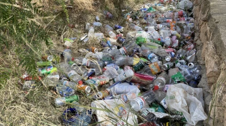 Estado de suciedad en zonas de la Barriada de Los Ángeles