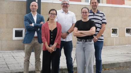 Parte del equipo investigador que participa en el proyecto AOFFTECH, ante el CITENI