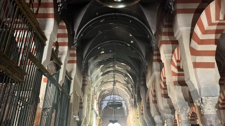 Daños en la Mezquita Catedral de Córdoba tras el incendio del viernes 8 de agosto