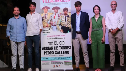 Presentación de la Feria Taurina de Villacarrillo