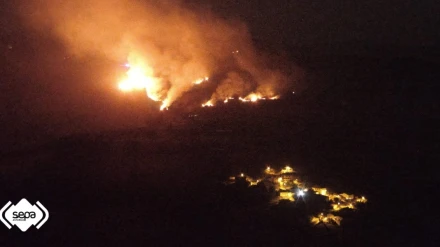Incendio en Cangas del Narcea