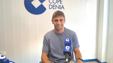 Marcos Blasco, el futbolista de Teulada, en COPE Dénia Marina Alta