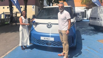 Hector Carrió, jefe de ventas de vehículos comerciales Volkswagen Asturpersa