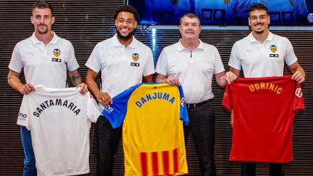 La presentación de Ugrinic, Santamaria y Danjuma