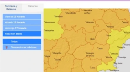 Previsión meteorológica para el fin de semana en la Región de Murcia