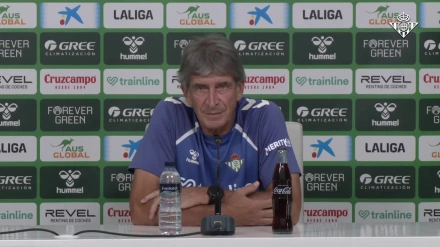 PELLEGRINI EN LA RUEDA DE PRENSA PREVIA AL ESTRENO LIGUERO