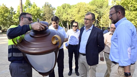 Las nuevas luminarias del Malecón de Murcia