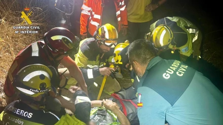 La Guardia Civil rescata a un vecino de Serradilla