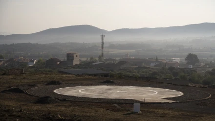 Helisuperficie construida por la Diputación de Castellón