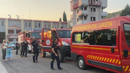 Los bomberos parten hasta Salamanca