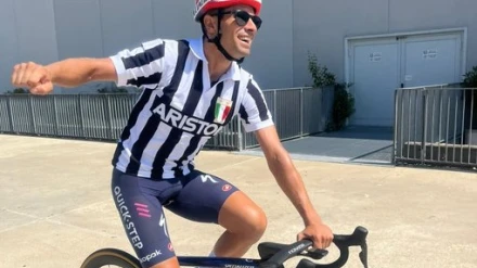 Mikel Landa, antes de disputar La Vuelta
