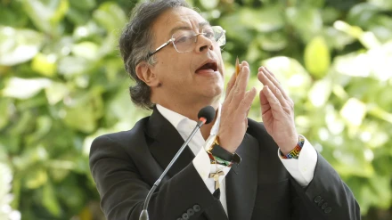 El presidente de Colombia, Gustavo Petro