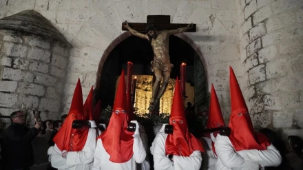 Miguel Ángel Vegas, presidente de la Junta de Cofradías de Semana Santa