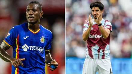 Uche y Carlos Soler, dos de los nombres propios del mercado este miércoles.