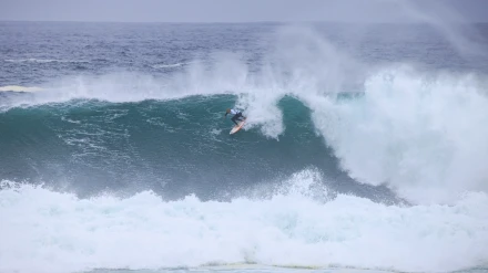 Pantín demostró una vez más la bravura del Atlántico