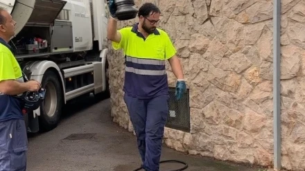 Limpieza de imbornales en Benicàssim