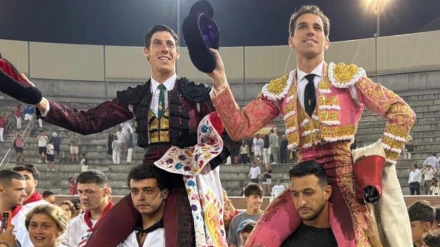 Diego García y Ginés Marín, a hombros en La Tercera de San Sebastián de los Reyes