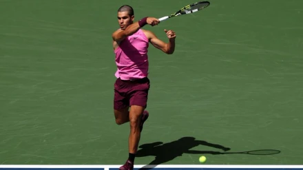 Carlos Alcaraz volvió a pasar el rodillo