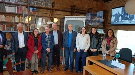 Acto de entrega de premios na Fundación Otero Pedrayo durante a edición do ano pasado