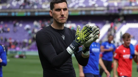 Sergio Herrera, portero de Osasuna