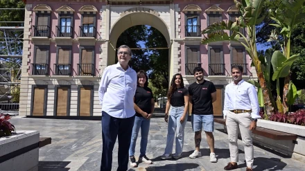 Nuevo pórtico monumental inspirado en el convento de San Francisco