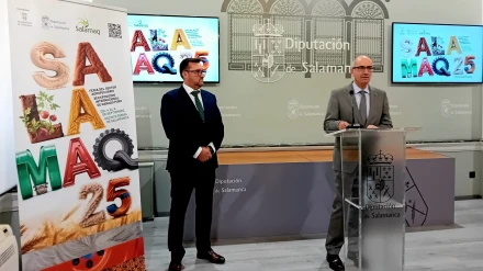 Javier Iglesias, Pte. de la Diputación salmantina presenta SALAMAQ 2025