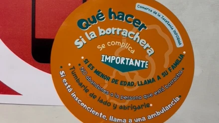 Pegatina de la campaña