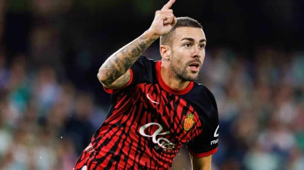 El futbolista gallego ha sufrido un durísimo castigo por parte del Mallorca.