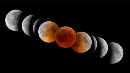 Fases eclipse luna de sangre