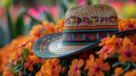 Sombrero típico mejicano