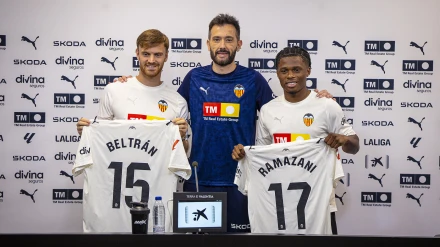 La presentación de Beltrán y Ramazani