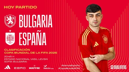 España juega por primera vez en su historia en territorio búlgaro.