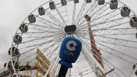 La noria panorámica, uno de los símbolos de la feria de Lorca