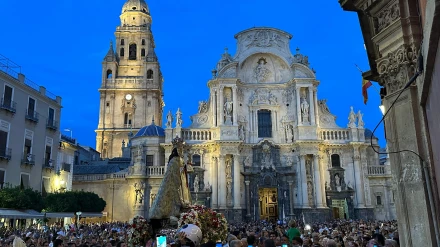 Llegada de la Fuensanta a la Catedral
