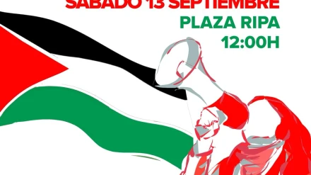 Imagen del cartel de  la concentración